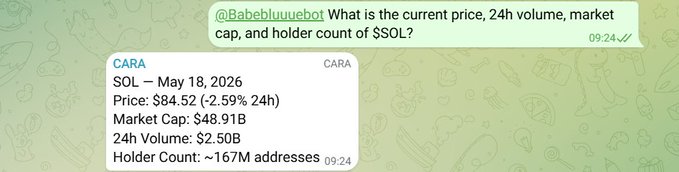 The image shows an Aethir Claw account being set up with a post that talks about deploying CADA (Currency Exchange Trading Automation) into a certain cryptocurrency. The post suggests using CARA, a crypto-native AI agent, which can be deployed in under 5 minutes to provide real-time token price information and trading volume data for the specific cryptocurrency. To do this, the users have to send CARA an access token with their account information (username/password), and then set up the account's settings to connect it to a particular cryptocurrency exchange. The post seems to emphasize the importance of understanding how CADA works in order to make informed trading decisions when using the automated system.