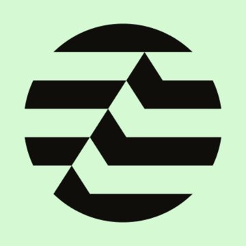 A black Aptos logo, featuring its signature geometric "A" design within a circle, is displayed on a light green background, visually representing the Aptos blockchain network whose stablecoin growth is highlighted in the update.