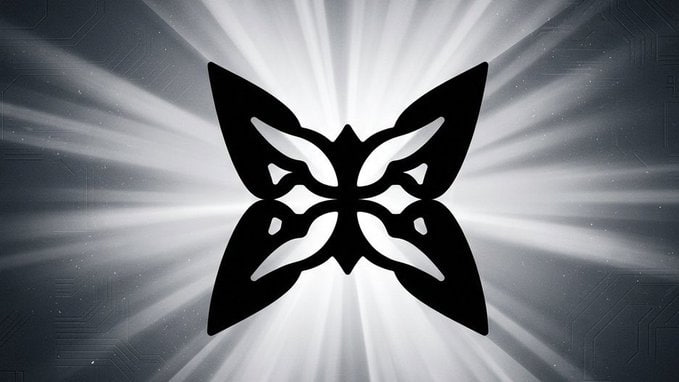 In this black and white image, there's a striking silhouette of a butterfly made with cutouts from different pictures arranged side by side. The butterfly, which appears to be crafted out of digital design elements instead of traditional paper, is prominently displayed on the right side of the frame against a dark background. The text in the image reads "@quipnetwork", which seems to be the focus or main subject of the picture. This creative representation of the butterfly might be an interesting visual element that sparks conversation about the role of technology and the internet in our daily lives, as well as other potential topics related to the post.