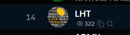 A dark image with distorted yellow and white text fragments that appear blurred and difficult to read clearly.
