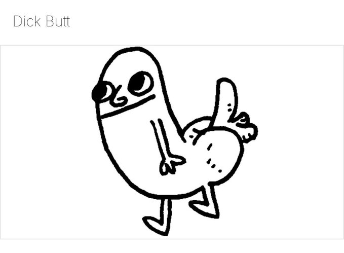 This image features a crude drawing labeled "Dick Butt," which is used as a meme to accompany a post about Marscoin $60m MC.