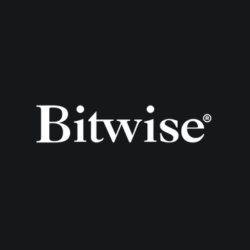 The image displays the Bitwise logo in white serif text against a black background, with the company name "Bitwise" followed by a registered trademark symbol. This relates to the accompanying post about Bitwise's Solana Staking ETF, which attracted $267.1 million in new capital in H1 2026 despite overall net asset losses.