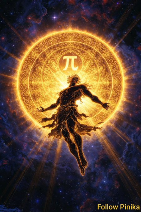 An inescapable resemblance of historical and religious-looking pudginess of the character gives it a cosmic yet unknown symbolism. This could be the follow-up portrayal that corresponds with "#PiNetwork," as the 'pi' symbol centers the image. Derived from this perspective, the solidity displayed might express the power of knowledge and exploration on a cosmological level, in consonance with the major tenets of "#PiNetwork".