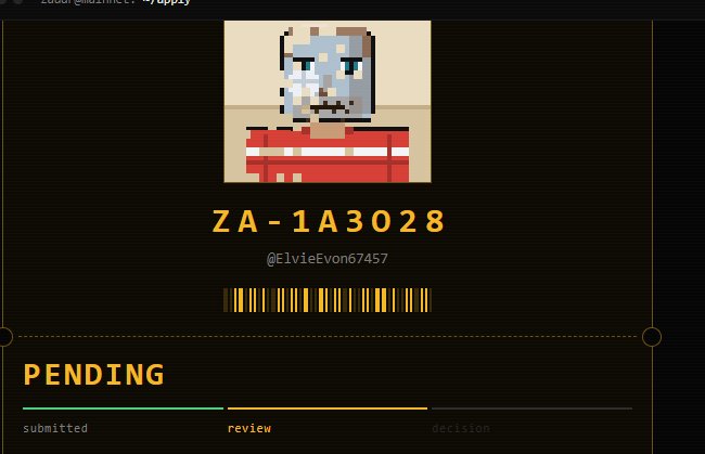 A Zora coin creation page displays a pixelated cat avatar with the ticker "ZA-1A3028" submitted by user @ElvieEvon67457, currently in "PENDING" review status. The image illustrates the post's complaint about the difficulty of getting whitelisted for the ZaddrNet mint, as the submitter awaits review before the public round opens.