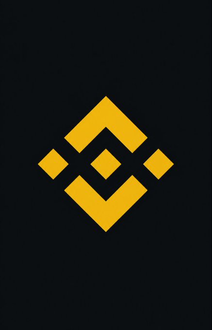 The Binance logo, rendered in its signature yellow on a dark background, is displayed prominently in the image, representing the cryptocurrency exchange that is making headlines for its surge in traditional-asset perpetual volume and expansion into US stock and ETF trading options through its Abu Dhabi entity.