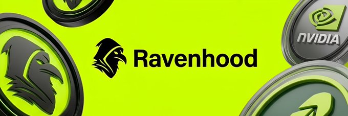 A promotional banner displays "Ravenhood" alongside NVIDIA logos on a green background.