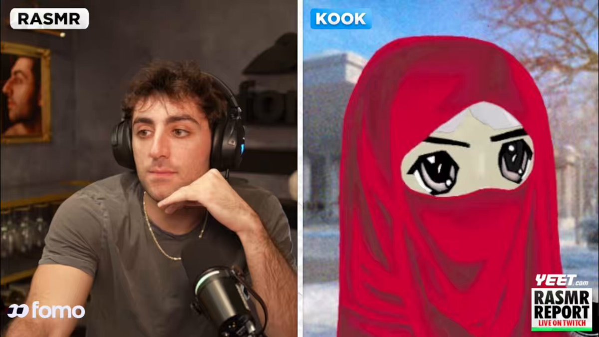 The image features two cartoon characters, one wearing a red headscarf and the other wearing headphones. They are positioned side by side with their eyes closed, as if they are meditating or deep in thought. The caption below the image reads "the case for 3 digit $hype". This phrase is likely an inside joke or reference to a popular meme that uses the same imagery of two cartoon characters and the text "3 dollar hine".