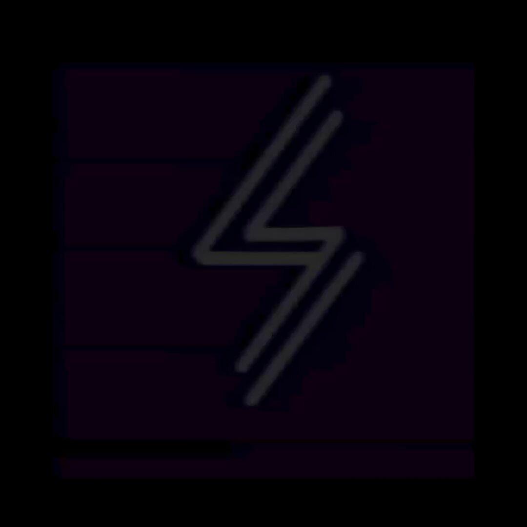 The image features an abstract design with a black background, consisting of two vertical lines intersecting each other at the center. The lines are connected by a thin gray line, creating a striking contrast against the dark backdrop. The image also includes text that reads "Our latest video walks you through our new Claude skill for setting up a Lightning node." This information suggests that there is an educational or tutorial-style video available on this platform.