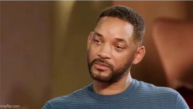 A screenshot of Will Smith looking skeptical or confused, wearing a blue sweater, with an 'imgflip.com' watermark.