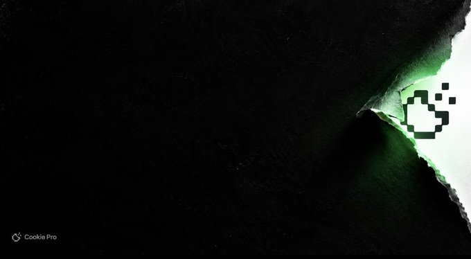 A dark image with a torn paper edge revealing a green pixelated heart icon, with 'Cookie Pro' logo in the bottom left corner.