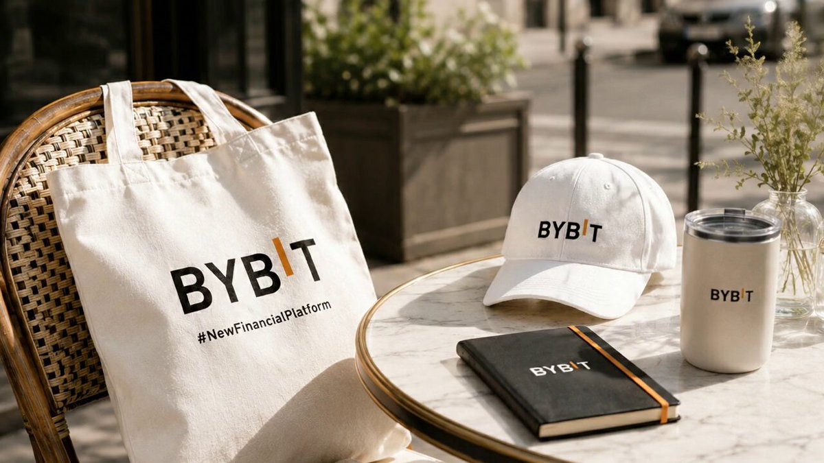 In the image, there are two items displayed - a white tote bag and a black hat. The tote bag has the word "BYBT" written on it, while the hat is white with an orange logo on it. These items seem to be related to the concept of carrying financial tools or resources in one's everyday life. The post suggests that these items are part of a new generation of financial platforms designed for convenience and mobility, allowing users to easily access their finances from anywhere at any time.