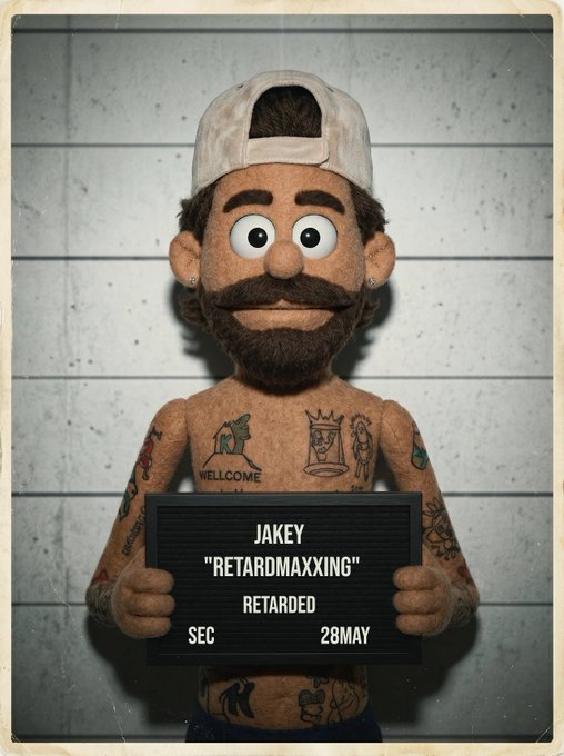 The image features a cartoon character with tattoos, holding up a sign that reads "JAYKEY 'RETRADAMAX' RIGHTS REPRESENTED". This suggests that the character might be advocating for their rights or expressing their opinions on a particular issue. The text "SOLANA" is also present in the image, which could potentially be related to the post's topic of discussion.