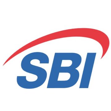 The image shows the SBI logo, featuring bold blue "SBI" lettering beneath a red curved arch. SBI is a major Japanese financial services company known for its partnership with Ripple in promoting XRP, lending visual context to the post's emphasis on Japan being "ready" for XRP adoption.