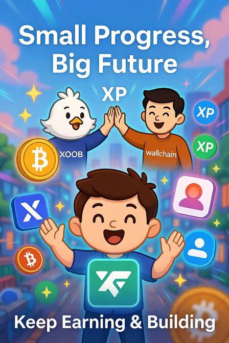 "Good afternoon, friends! It's amazing how the little things we do every day stack up into something truly meaningful. Whether you're earning Quacks on @wallchain or diving into the Creator Circle on @XOOBNetwork, or building with @0G_labs and @TheARCTERMINAL— every post,".