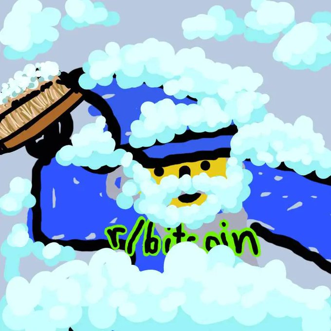 An animated illustration shows a figure washing themselves with bubbles, with a scrub brush visible and stylized text on a blue background.