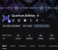 A mobile screen showing the QuantumEchoes app in the Google Play Store.