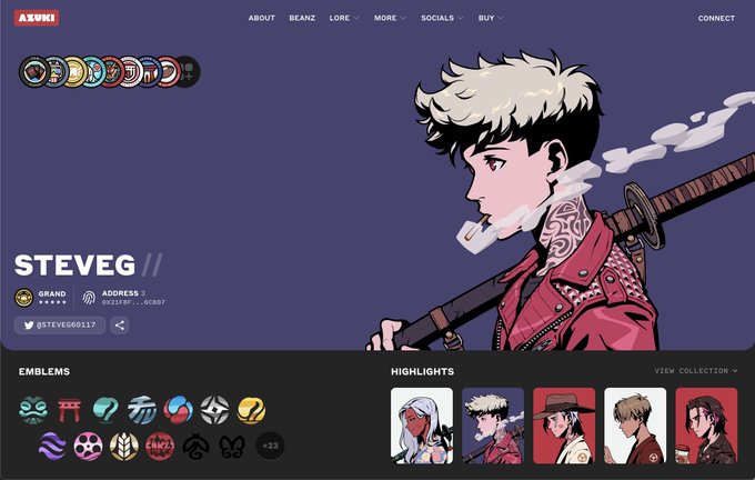 The image features a website for an artist named Steve Veg, who specializes in creating cartoon characters. The website displays a collection of his artwork, including various cartoon characters such as a boy holding a sword and others with different poses and expressions. The layout is simple yet visually appealing, showcasing the artist's talent and creativity.
