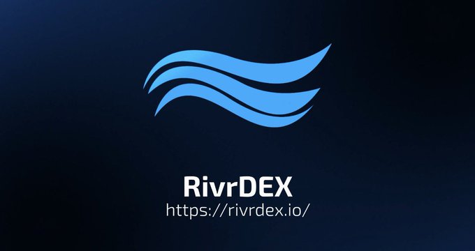 The logo of RivrDEX with the URL https://rivrdex.io/ on a dark blue background, representing the decentralized exchange that the post highlights for its potential to give users a reason to return beyond simple token swaps.