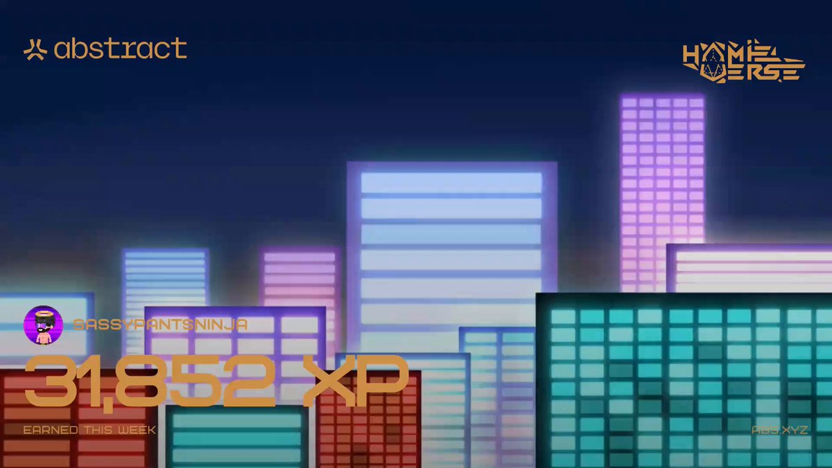 The image features a cityscape of buildings, including skyscrapers and apartment buildings, rendered in shades of blue, pink, purple, and green. The sky above the city appears dark, creating an urban atmosphere. In the bottom right corner of the image, there is text that reads "Got blastin' back to the bottom this week, but we move on! Excited for a couple of things: @cursedbones_ mint this week. @Ragnarok Breaker an upcoming game launch on portal from @NineChronicles in partnership with @YGG_Play". The image is related to the post because it features a cityscape and text that are consistent with the content of the post, which discusses a new video game release.