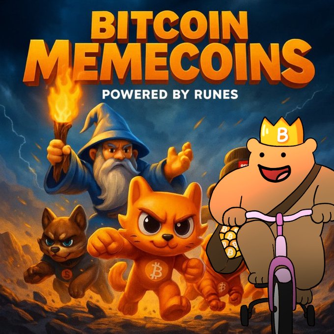 !!!B Bitcoin Memecoins powered by Runes!