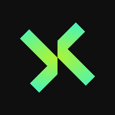The image displays a stylized green-to-yellow gradient "X" logo set against a black background, likely representing the Termix AI brand. It serves as a visual marker for the post, which discusses how agent-driven economies only become valuable when "customers walk through the door"—emphasizing that real economic value lies in job execution, not just agent availability.