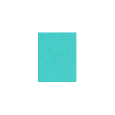 A simple minimalist composition featuring a textured teal/turquoise rectangle centered on a white background.