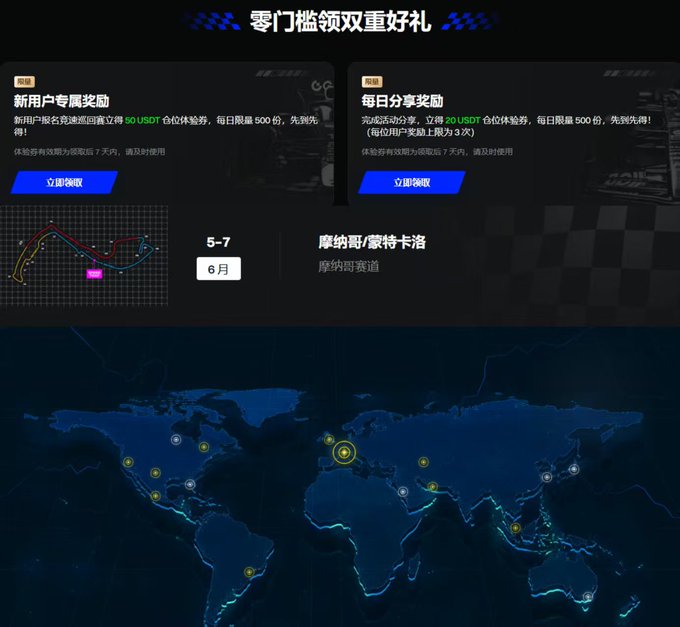 The image features a map of the world with various cities labeled, including one that says "F1" which could be related to a racing event or competition. The post also includes information about a racing event happening in China, as well as some text written in Chinese.