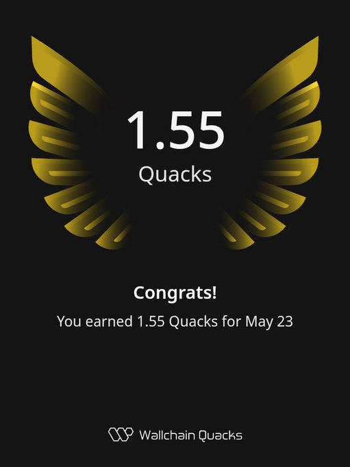 urn of gold and black feathers, with a 1.55 Quacks achievement displayed on the right side.