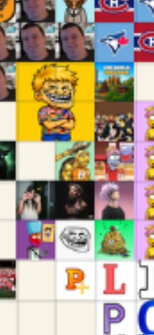 A collage of various meme images, including a "Chad" character, cartoon figures, and sports logos, arranged alongside the letters "PL" and "PC," fitting the post's playful celebration of "#CronosChain" and the "$TURTLE" token tag.