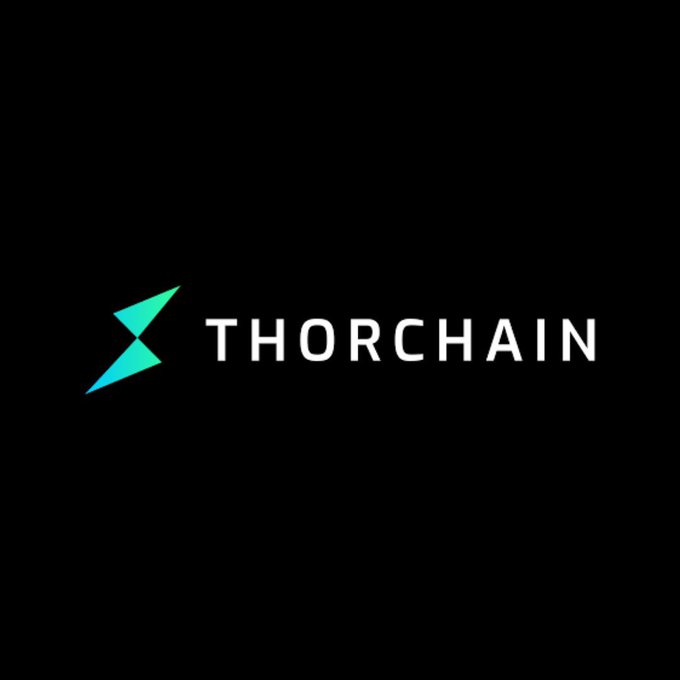 The image features a logo for Thorchain, which is a blockchain company that has been actively involved in responding to an exploit named "ADR028" by developers and security teams. The logo consists of a blue triangle with a lightning bolt inside, symbolizing the lightning-fast speed at which the company is working to address the issue. The word "THORCHAIN" is written below the logo in white letters, indicating that this is the name of the company behind the blockchain technology. The image also includes text that reads "THORChain is gradually moving toward a staged restart after the May 15 exploit", which suggests that the company has been actively working on recovering from the exploit and implementing necessary security measures to prevent future attacks.