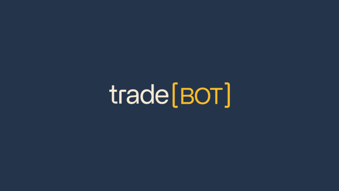 The image shows a "trade[BOT]" logo on a dark navy background. It likely represents an automated trading bot related to the Hyperliquid platform, suggesting a tool designed for algorithmic or automated trading on that exchange.