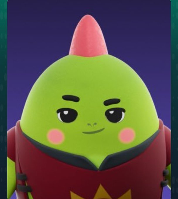 The image features a green monster with a pink spiked top hat, giving it a unique and playful appearance. The monster has a red shirt that contrasts with its green body, making it stand out even more. The monster's face is lit up with a big smile, adding a friendly vibe to the overall look. The caption below the image reads: "Good morning CT. Checking in with @sleepagotchi Most creator programs in Web3 are a joke. You post, you grind, you tag the project a hundred times, and at the end of it you get a whitelist spot that is worth nothing and a Discord role nobody asked for". The monster's facial expression and attire make it appear as if they are engaging with the viewer by responding to their comments or messages.