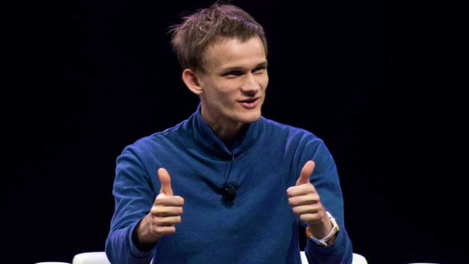 A man in a blue sweater gestures with both thumbs up while speaking on stage with a headset microphone, appearing to deliver a presentation at a tech or crypto event, likely discussing Ethereum security topics.

**Note:** I cannot identify the specific individual in the image based on their facial features. If you could confirm their identity, I could provide more context about how they relate to the accompanying post about the Ethereum Foundation's Trillion Dollar Security initiative and the Freedom of the Press Foundation's WEBCAT expansion.