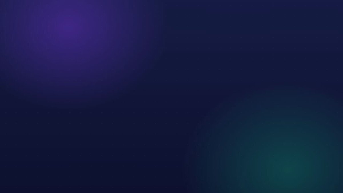 The image shows two circles with different colors - one purple and one green. The purple circle is located at the top left corner, while the green circle is situated at the bottom right corner. Both circles are slightly overlapping each other, creating a sense of depth in the image.