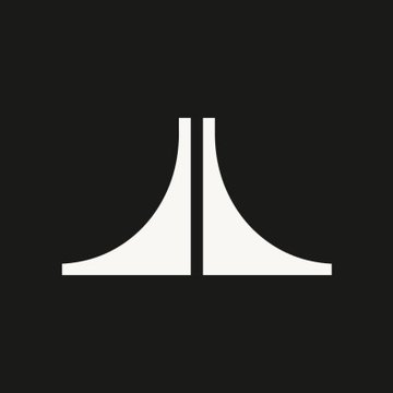 A black square featuring a white minimalist icon resembling two curved sails or a split peak, serving as a generic placeholder graphic with no text or logo visible. The image bears no direct relation to the accompanying post about Erebor bank, suggesting it may be a missing or unsupported media attachment.