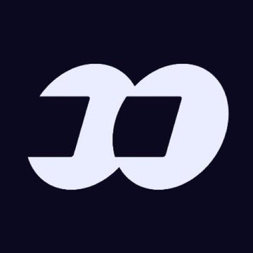 The image shows a stylized lowercase "p" logo on a dark navy background, which represents Pump.fun—a Solana-based memecoin launchpad platform. The logo's design ties directly to the post "FOMO or PumpFun?" by visually referencing the platform known for enabling quick, hype-driven token launches that often trigger FOMO-driven trading.