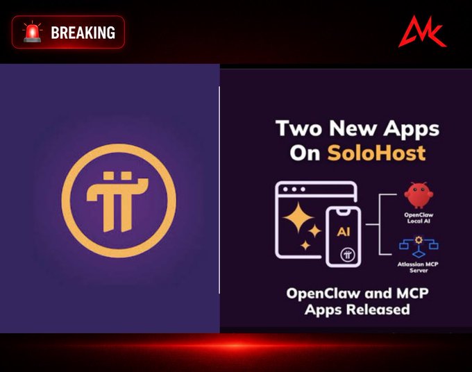 A graphic announcement titled "BREAKING" with a "MK" logo reads "Two New Apps On SoloHost" for OpenClaw Local AI and Atlassian MCP Server.
