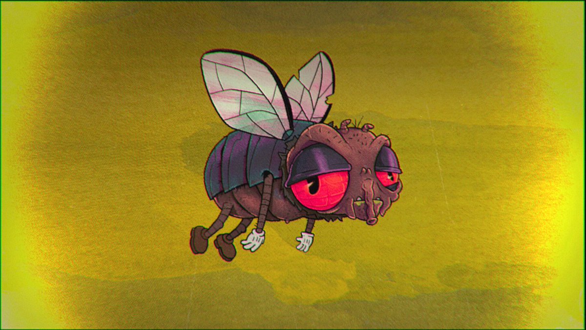 The image features a cartoon fly with red eyes and a purple body, giving it a unique appearance. The fly is depicted flying over a yellow background, which contrasts nicely with its vibrant colors. The caption of the image reads "Mint Date I June 1st GTD I 15 Minutes FCFS Phase I 2:15 PM UTC I 20 Minutes Public Phase I 2:35 PM UTC Checker drops Sunday, 31st. Who's excited?!". This post seems to be a lighthearted and fun way for people to share their excitement about the cartoon fly or any other topic they find interesting.