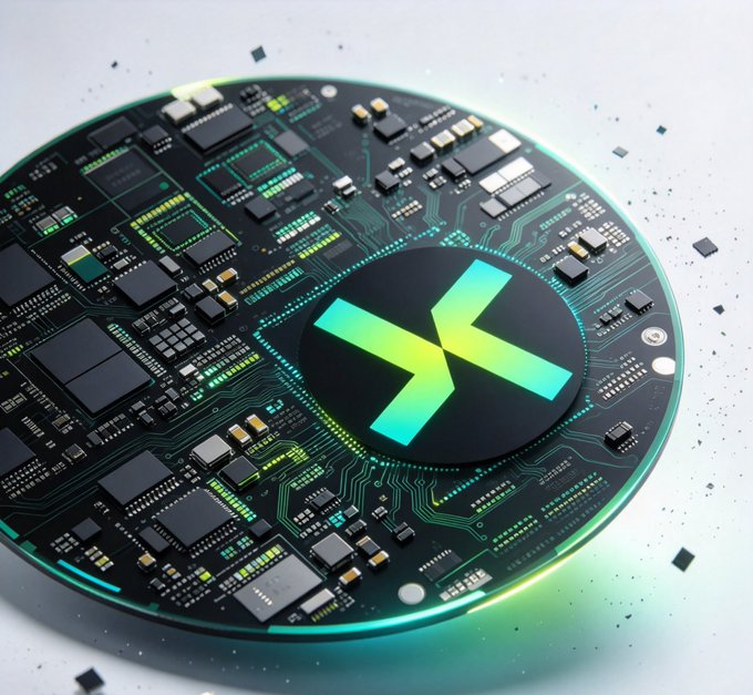 A digital illustration shows a stylized green circuit board chip with a glowing accent and a code symbol on its surface, with no readable text or numbers. The image visually represents the concept of AI agents and technology, complementing the post's theme about agent handoff challenges by symbolizing the interconnected systems and components involved in AI agent infrastructure.