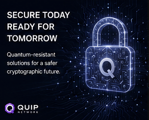This image features an illustration of a digital circuit that reads "Quantum-resistant solutions for a safer cryptographic future" while a padlock is prominently displayed within the circuits, creating the impression of a lock securing data against potential threats or risks. The accompanying text on the right side of the image reads, "Secure today for tomorrow", emphasizing the importance of implementing protective measures to safeguard data and information from possible cyber attacks or vulnerabilities in the digital landscape. This post seems to be promoting the concept of data security, raising awareness about the need to protect sensitive information in a rapidly changing technological environment where threats can emerge at any time.