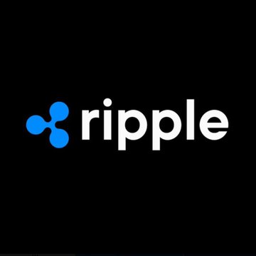 The image displays the Ripple logo, featuring its distinctive blue trillium-like symbol alongside the white lowercase "ripple" text on a black background. The logo directly corresponds to the announcement that Ripple has obtained full MiCA-compliant authorization from Luxembourg's financial regulator, representing a major milestone for the XRP-adjacent company.