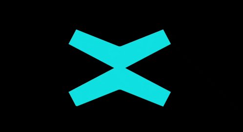 The image features a black background with a blue x symbol, which appears to be floating in space. Below the x symbol, there's text that reads "EGLD up or die", which seems to be related to the x symbol. The overall composition of the image and its content is not clear enough to determine if it is directly related to the post or just a random element within the image.