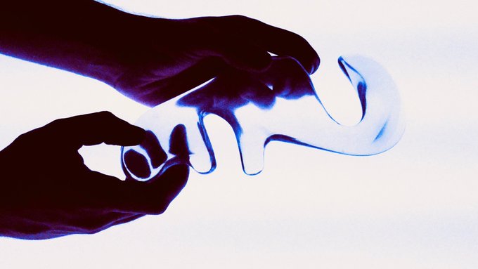 The image shows the silhouettes of two hands carefully assembling or holding together puzzle pieces, illuminated with blue light against a bright background—symbolizing partnership and integration. This visual metaphor aligns with the post's announcement that $TAO's SN95 AI agent from Actual Inc. has been integrated as a native inference provider within Nous Research's Hermes Agent ecosystem, fitting together as a puzzle piece alongside major platforms like NVIDIA NIM, Ollama Cloud, and Google AI Studio.