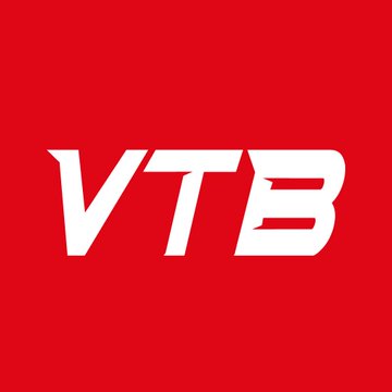 The image shows the red and white logo of VTB, a major Russian bank, which corresponds to the post about VTB planning to offer XRP and crypto services once Russia's digital asset framework becomes law.