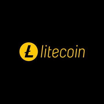 The image features the Litecoin (LTC) logo with its signature yellow circle containing the "L" symbol alongside the word "litecoin" in yellow text on a black background. This branding relates to the post's announcement of Litecoin being integrated into the Canton Network as $cLTC through a new MOU between the Litecoin Foundation and Greywick Digital.