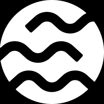 A black-and-white circular icon featuring three wavy horizontal lines resembling stylized waves or wind currents. The flowing, repeating pattern in the image metaphorically reinforces the post's message about persistent engagement and unwavering belief in $SEI, with the continuous waves symbolizing the community's ongoing momentum and resilience.