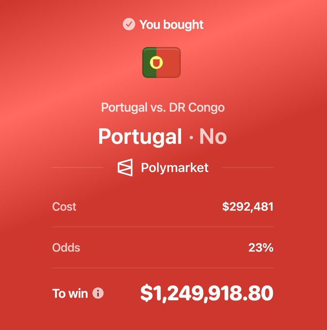 The image shows a screenshot of a gaming app where a player has just won $1,240,890. The user's name "@timesoulcom" can be seen on their profile picture as they have successfully completed the game. There is also an overlay containing text about Portugal and Dr Congo, which seems unrelated to the main focus of the image. This detail could indicate that the player has a connection with these countries or perhaps that the game has some cultural or regional context related to them.