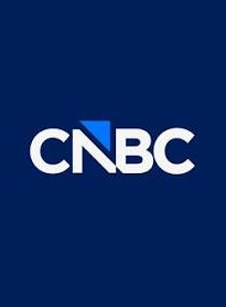 The CNBC logo is displayed in white text with a blue accent on a dark navy background. This branded image accompanies a post citing CNBC's coverage of the Clarity Act, noting that the outlet reported passage would be a win but failure wouldn't cause disaster due to the market's adaptation to years of regulatory hostility.