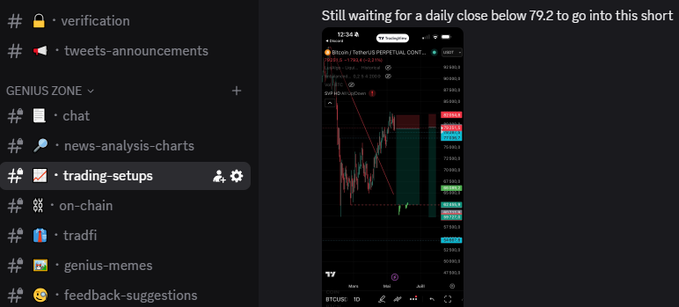 The image displays a screen of an app that shows a chart with red and blue lines indicating the stock market, along with numbers representing specific dates. It is a trading dashboard where people can analyze financial trends, make trades or forecasts, and stay up-to-date on news related to stock trading. The image also includes text from social media platforms such as Twitter, Instagram, and Facebook that promotes a successful trade and congratulates the person who did well by shorting at a particular time.