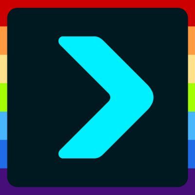 The image shows a teal chevron-style logo on a dark rounded square with a rainbow-striped background, appearing to be an app icon. The accompanying text references a reported $100 million theft from Bitget, with the image likely representing the trading platform or a related service icon, though no specific text or numbers are visible in the icon itself.